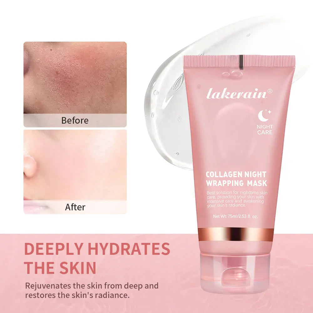Máscara Facial Peel-Off de Colágeno Coreana Antiaging