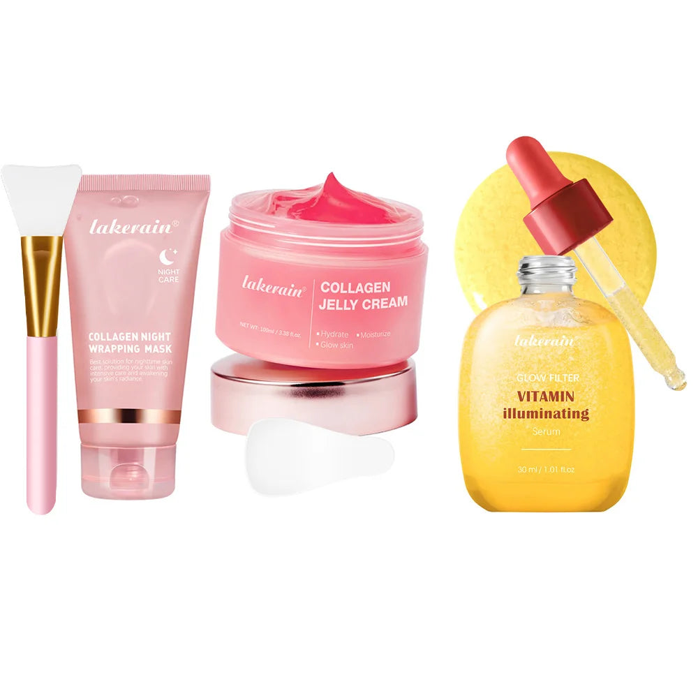 Máscara Facial Peel-Off de Colágeno Coreana Antiaging