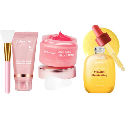 Máscara Facial Peel-Off de Colágeno Coreana Antiaging