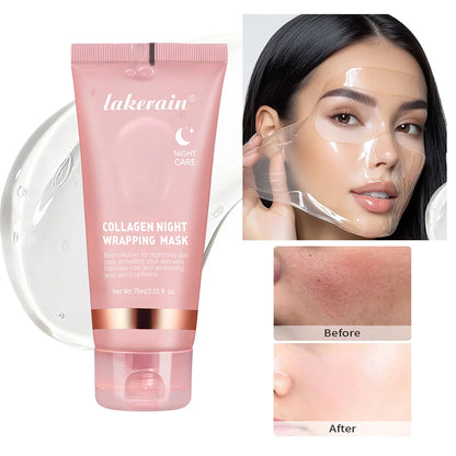 Máscara Facial Peel-Off de Colágeno Coreana Antiaging