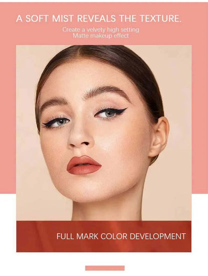 Batom Matte 6 Cores — Longa Duração e à Prova d'Água