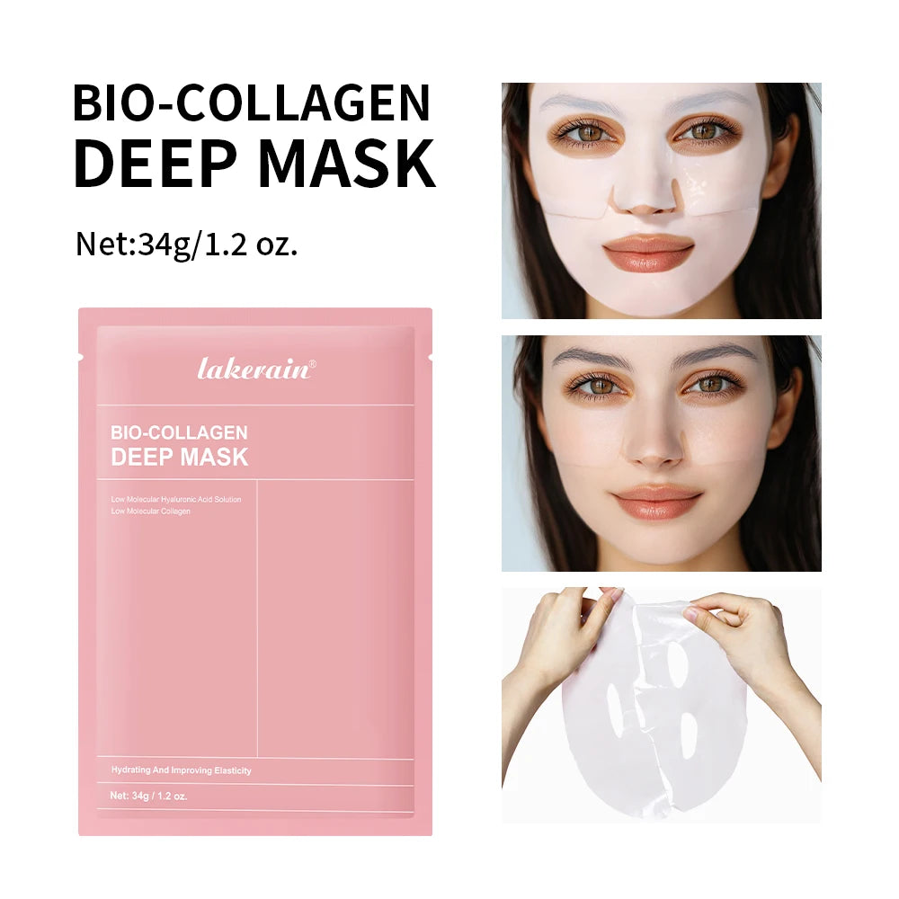 Máscara Facial Peel-Off de Colágeno Coreana Antiaging