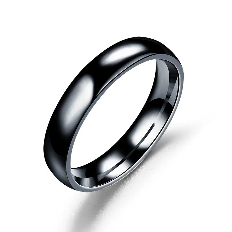 Anel de Titânio Casal Antialérgico para Casamento