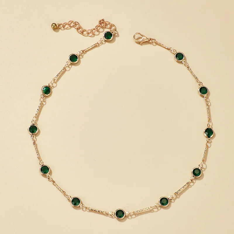 Colar Choker com Pingente e Tassel Colorido