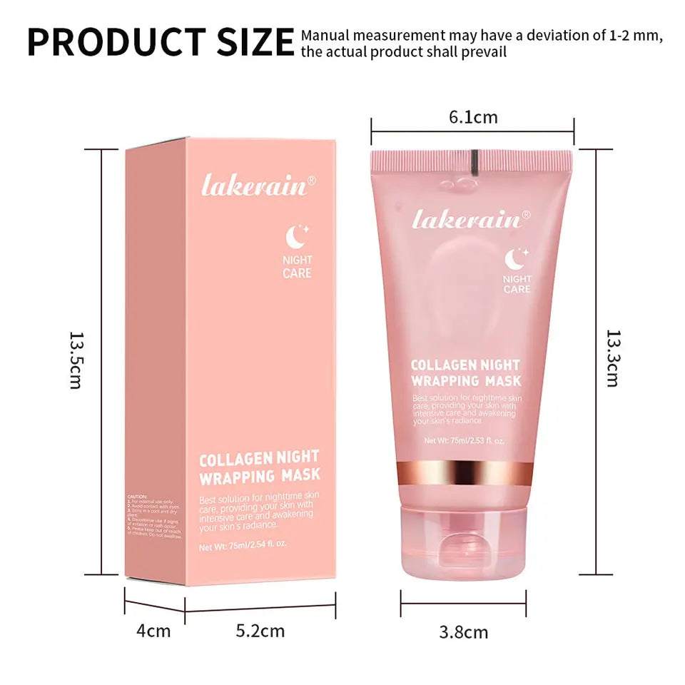 Máscara Facial Peel-Off de Colágeno Coreana Antiaging