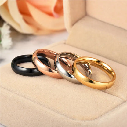 Anel de Titânio Casal Antialérgico para Casamento