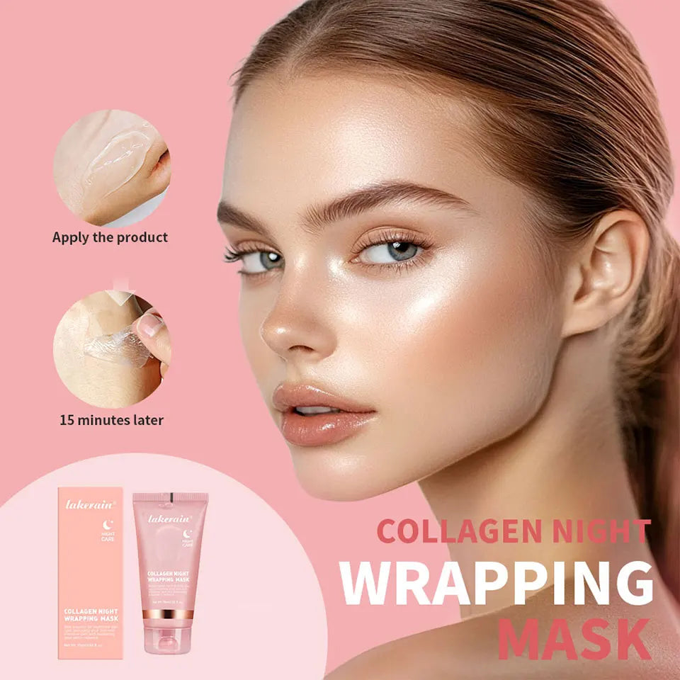 Máscara Facial Peel-Off de Colágeno Coreana Antiaging