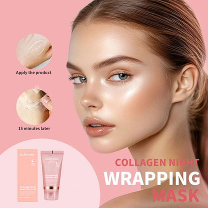 Máscara Facial Peel-Off de Colágeno Coreana Antiaging