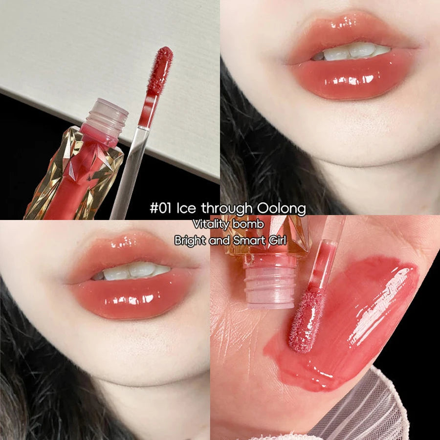 Gloss Labial Hidratante Espelho d'Água à Prova d'Água