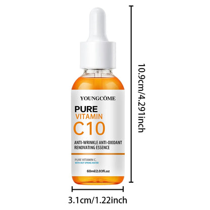 Sérum Facial Vitamina C e Ácido Hialurônico Clareador