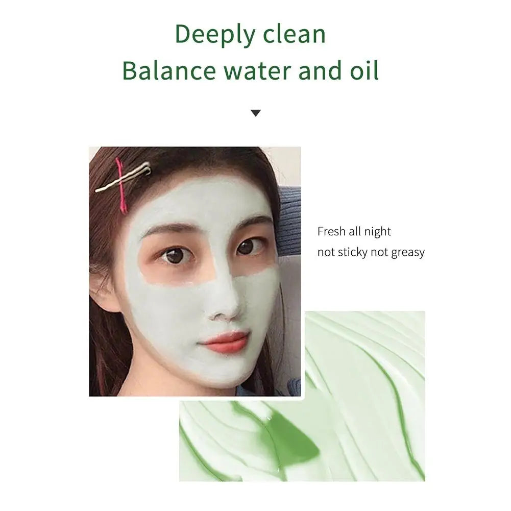 Máscara Facial de Chá Verde