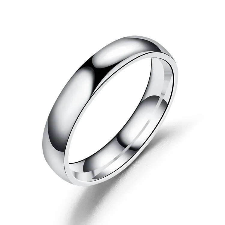 Anel de Titânio Casal Antialérgico para Casamento