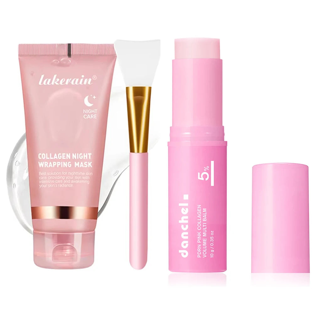 Máscara Facial Peel-Off de Colágeno Coreana Antiaging