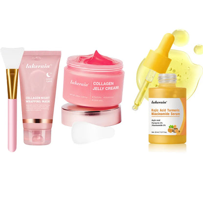 Máscara Facial Peel-Off de Colágeno Coreana Antiaging