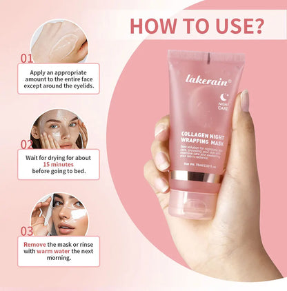 Máscara Facial Peel-Off de Colágeno Coreana Antiaging
