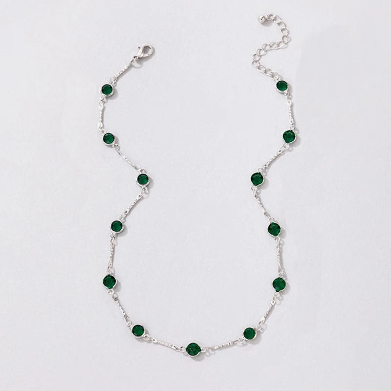 Colar Choker com Pingente e Tassel Colorido