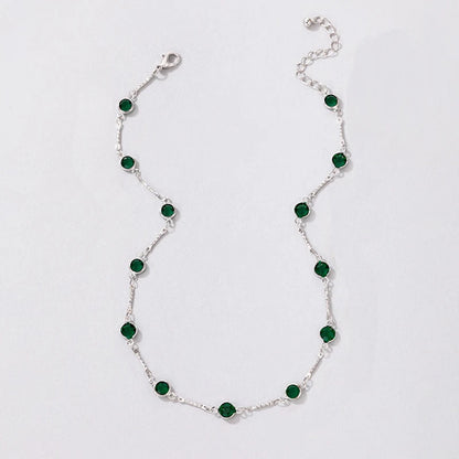 Colar Choker com Pingente e Tassel Colorido