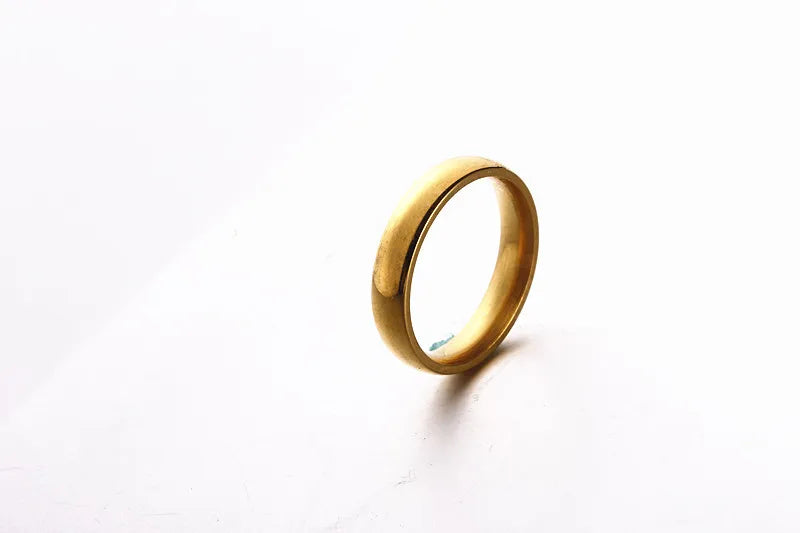 Anel de Titânio Casal Antialérgico para Casamento