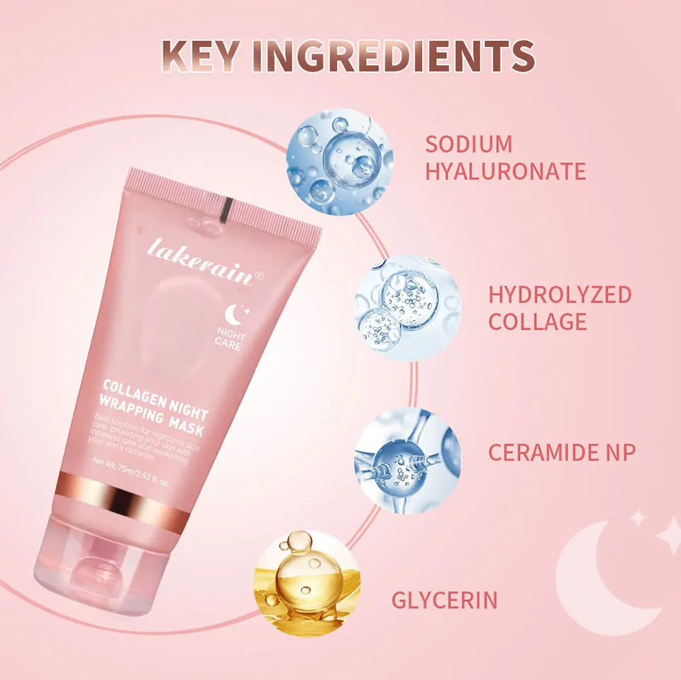 Máscara Facial Peel-Off de Colágeno Coreana Antiaging