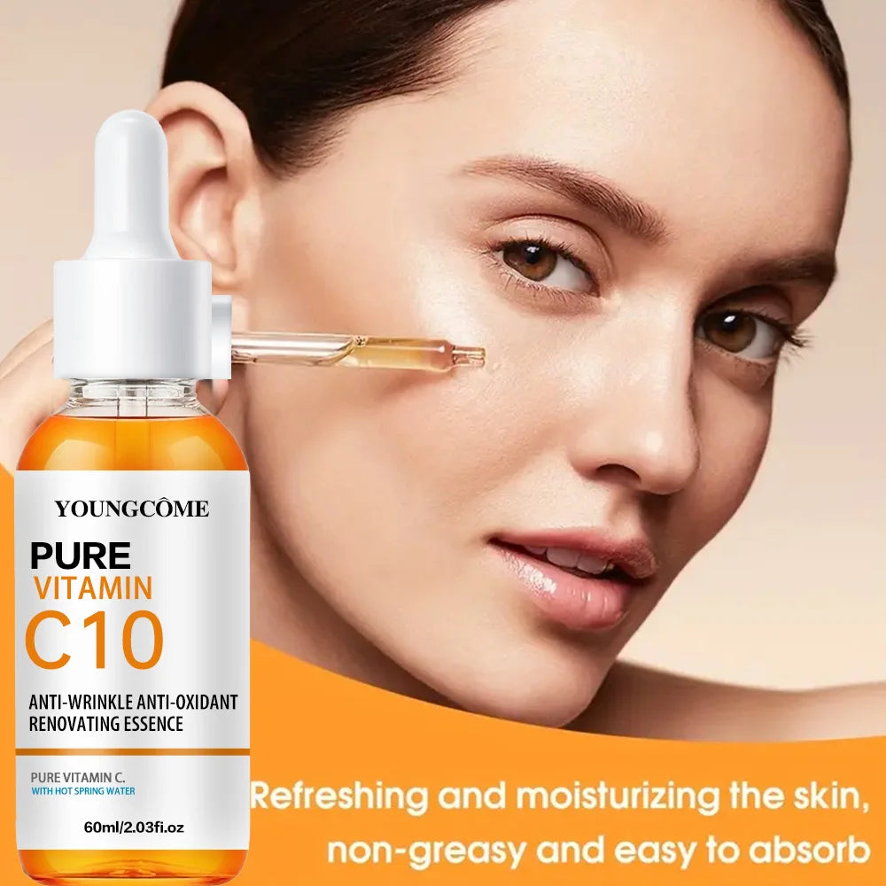 Sérum Facial Vitamina C e Ácido Hialurônico Clareador